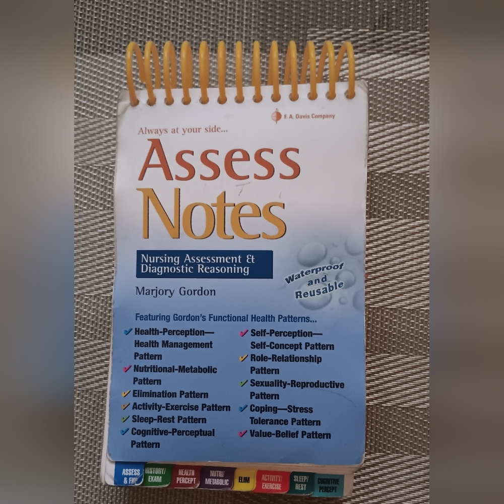 Assess Notes Waterproof Journal - White
